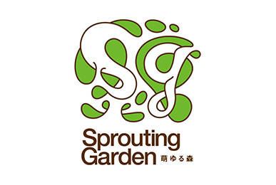展覧会「Sprouting Garden 萌ゆる森」ロゴマーク