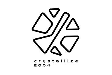 展覧会「CRYSTALLIZE 2004」ロゴマーク